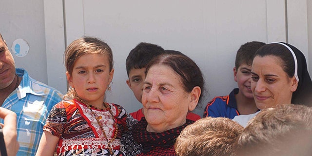 Christina Abada was welcomed back by family and other well-wishers on Friday morning after she was rescued and released by Iraqi Special Forces. She was only three when she was originally abducted by ISIS from the city of Qaraqosh in 2014.