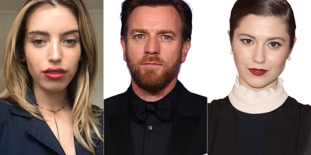 Clara McGregor, left, called her dad Ewan McGregor's girlfriend Mary Elizabeth Winstead, right, a "piece of trash" on Instagram.