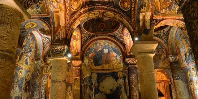 You can explore beautiful Byzantine mosaics and paintings leftover from the time when Christians hid and worshipped in the region.