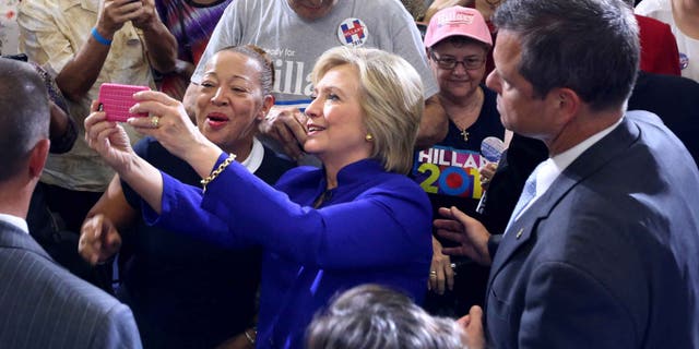 Hillary Clinton during a campaign stop in Orlando, Fla., Wednesday, Sept. 21, 2016.