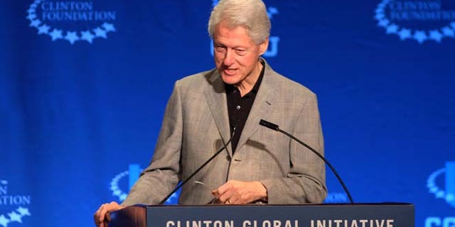 March 7, 2015: Former President Bill Clinton speaks at the Future of Energy session at a university conference sponsored by the Clinton Global Initiative in Coral Gables, Fla.