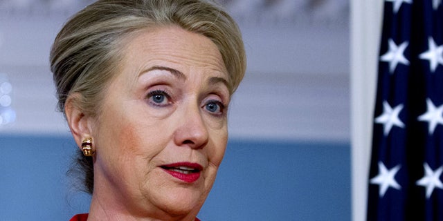 FILE -- Democratic presidential candidate Hillary Clinton