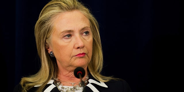 Sept. 8, 2012: U.S. Secretary of State Hillary Rodham Clinton delivers remarks during a press conference at the U.S. Consulate in Vladivostok, Russia.