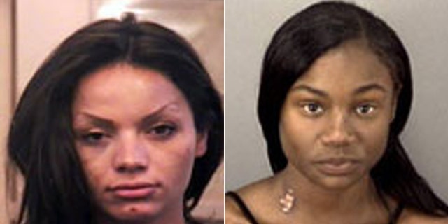 Virginia Cloven, left, and 15-year-old runaway Syllannia Edwards.