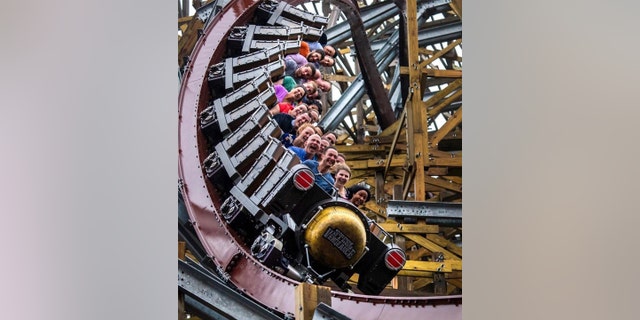 The coaster has the most inversions on a hybrid roller coaster and most airtime (the feeling of weightlessness over large hills) in the world.