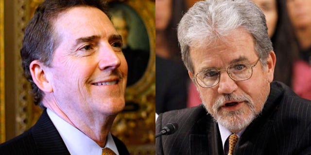 Sens. Jim DeMint, R-S.C, and Tom Coburn, R-Okla., are leading the charge against a Democratic-sponsored omnibus spending bill to fund government through the rest of the fiscal year ending Sept. 30.