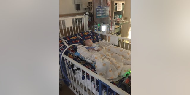 Cole Hansberger's mother first noticed his head drooping while he was crawling.