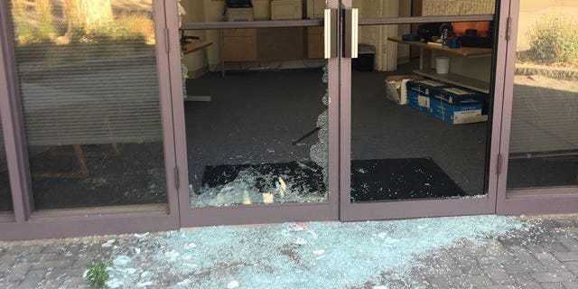 The damage at a Colorado business after a group of goats caused destruction,