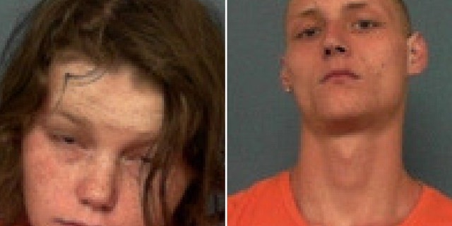 Erica Shryock (left) and Charles Elliott (right) were charged with endangering the welfare of a minor. (Columbia County Sheriff's Office)