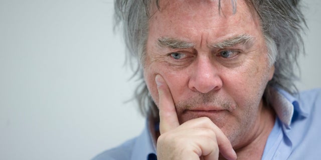 Feb. 19, 2016: Hillsboro, Ohio, Mayor Drew Hastings, who is a veteran standup comedian, pauses during an interview at his office