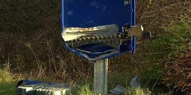 Police alerted to the explosion in the town of Schoeppingen on Christmas Day found condom packets and cash lying on the ground, apparently untouched. (Sky News)