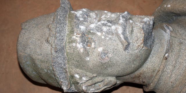 A statue of a Confederate soldier at Georgia cemetery was severely vandalized.
