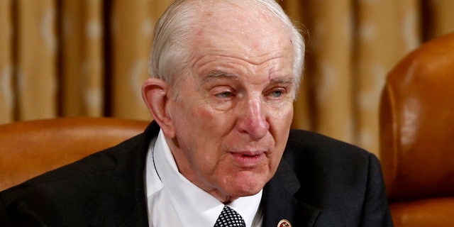 June 4, 2013: Rep. Sam Johnson, R-Texas speaks on Capitol Hill in Washington. Johnson has announced he will retire at the end of the term.