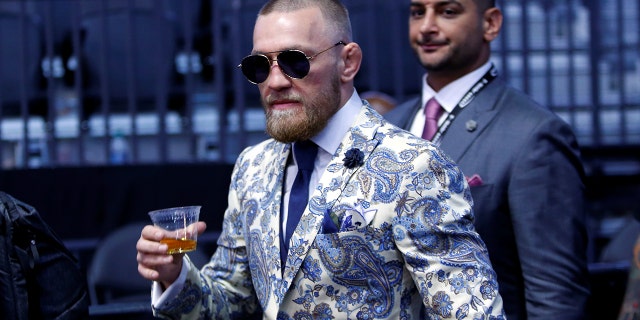 McGregor made it a point to introduce his upcoming Notorious Irish Whiskey during a post-fight press conference following his match against Floyd Mayweather.