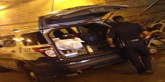 Cpl. Che’ Atkinson paid for the homeless woman's hotel room out of his own pocket.
