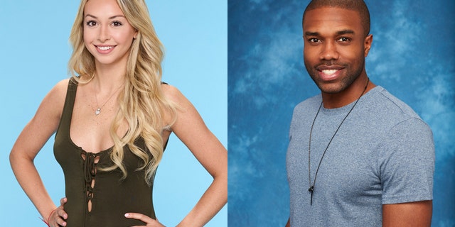 Corinne Olympios (left) and DeMario Jackson of "Bachelor in Paradise."