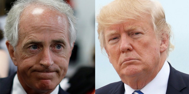 corker trump split