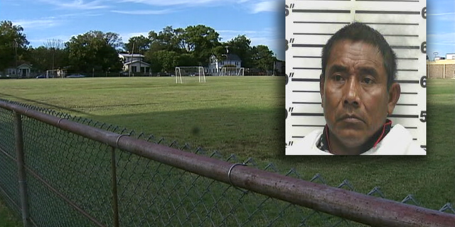 Marcos Ramos (inset) and the soccer fields where his team practiced. (Photo: Fox 4 Dallas)
