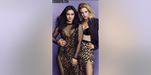 "Riverdale" stars Camila Mendes (left) and Lili Reinhart open up about sex in a January interview with Cosmopolitan.