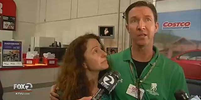 Arlie Smith, 45, received a donation from customers of the Costco store where he works after they found out about his terminal cancer diagnosis.