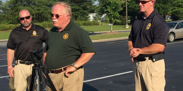 Putnam County Sheriff Howard Sills during press conference.