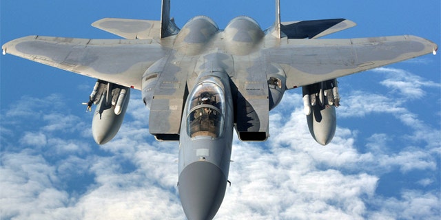 Pilot missing after US F-15 crashes in North Sea