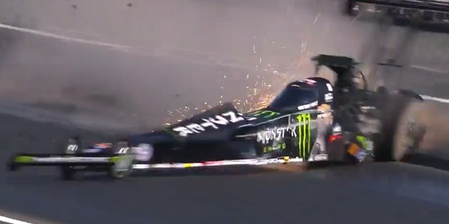 John Force credited recent advancements in NHRA safety for the relatively minor injuries his daughter suffered in her crash.