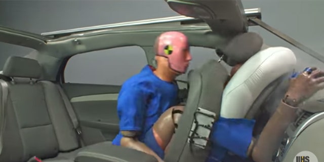 Federal researchers use only male crash-test dummies, and carmakers face no legal requirement to use both male and female dummies, a Democrat's office said.