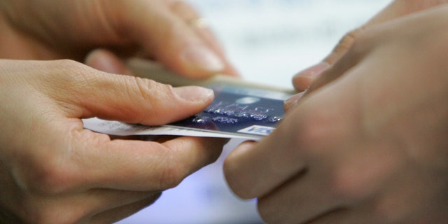 credit card receipt