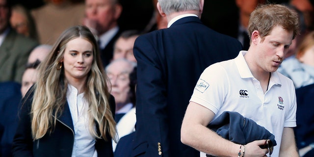 Cressida Bonas and Prince Harry together in 2014.