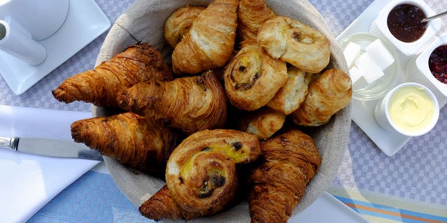 Rising costs of butter in France could threaten the production of croissants