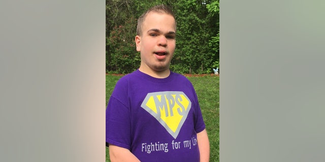 Between the ages of eight and 17, Levi forgot how to dress himself, hold a pencil, eat solids, and how to speak. Now, at 19, he is the mental age of an 18 month old.
