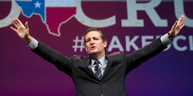 June 6, 2014: U.S. Sen. Ted Cruz address delegates at the Texas GOP Convention in Fort Worth, Texas.