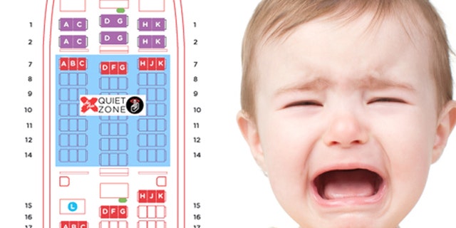 The first seven economy class rows on AirAsia will be “exclusively for guests age 12 and above,” says the airline.