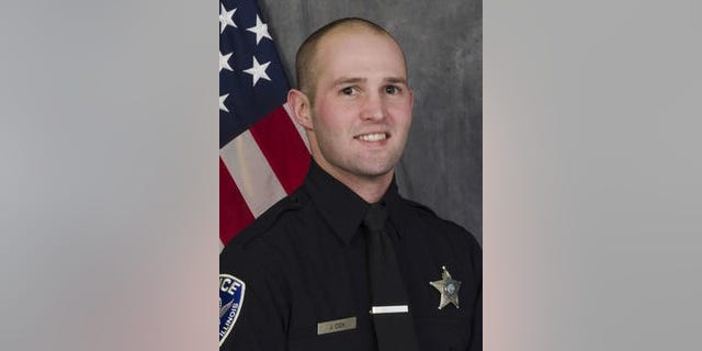 Jaimie Cox died early Sunday following a traffic stop in Rockford, Ill., police said.