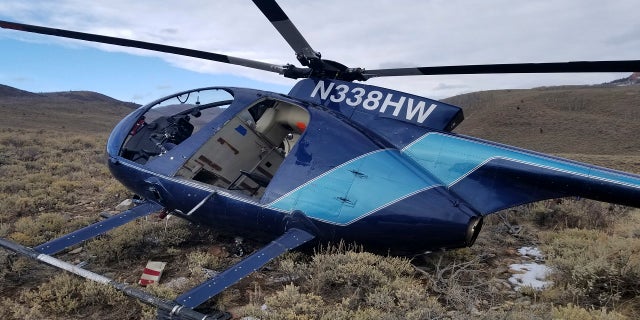 FILE Feb. 12, 2018: A research helicopter was brought down by a leaping elk in the mountains of eastern Utah.