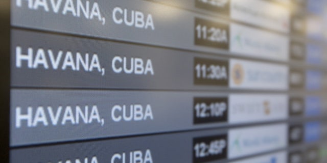 The U.S. Department of Transportation opened bidding by American air carriers on as many as 110 U.S.-Cuba flights a day.