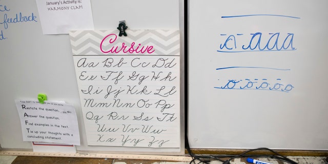 Only 21 states require cursive in their curricula, Fox News Digital reported.