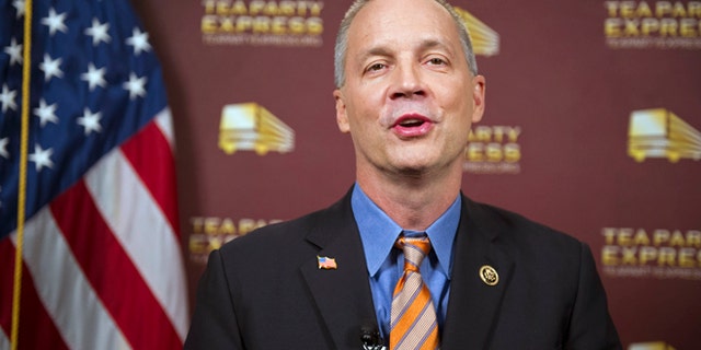 Rep. Curt Clawson, R-Fla, at the National Press Club in Washington, Tuesday, Jan. 20, 2015.