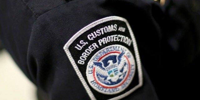A U.S. Customs and Border Protection officer's patch.