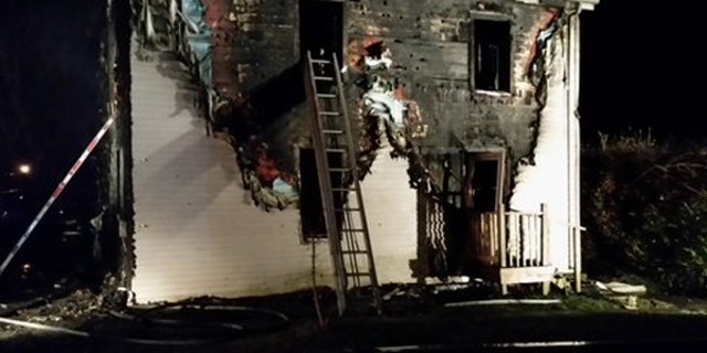 A 4-year-old Massachusetts boy died in a fire on Saturday night.