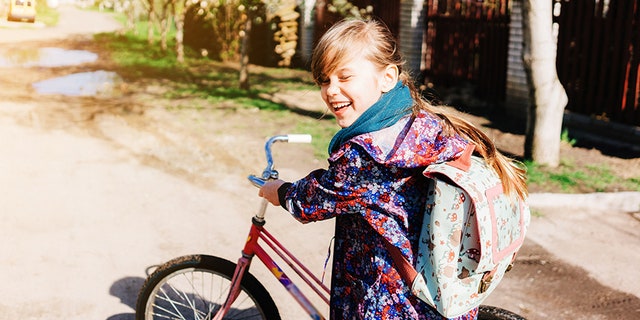 National Bike to School day startedin 2012 with nearly 1,000 events in 49 states and D.C.