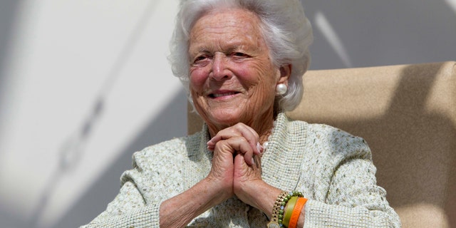 Former first lady Barbara Bush.