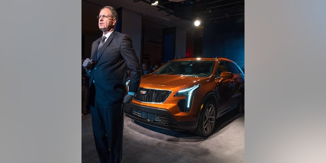 Johan de Nysschen introduced the XT4 in New York in March.