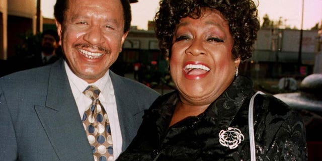 Sherman Hemsley and his late "Jeffersons" co-star,  Isabel Sanford.