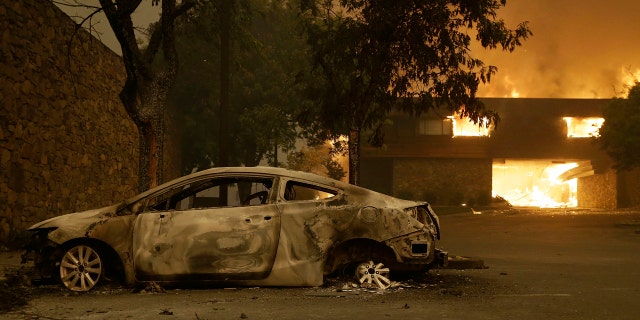 The so-called Tubbs Fire swept through Santa Rosa, Calif., in October of 2017.