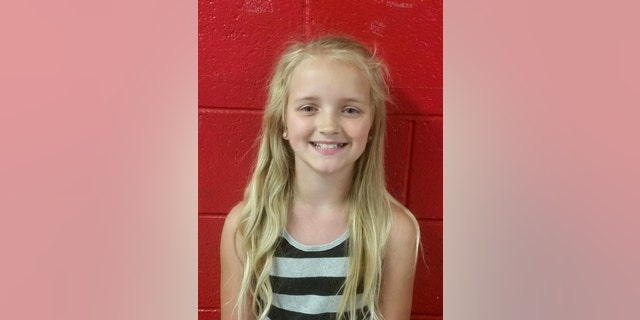 Carlie Marie Trentd is seen in an undated photoprovided by the Tennessee Bureau of Investigation via the Rogersville Police Department. 9-year-old Carlie Marie Trent of Rogersville was reported missing on Wednesday, May 4, 2016, after a non-custodial uncle, Gary Simpson, signed her out of school under false pretenses. Carlie is described as having blonde hair and blue eyes. She is about 4-foot 8-inches tall and weighs about 75 pounds. She was last seen with Simpson. (Tennessee Bureau of Investigation via the Rogersville Police Department via AP)