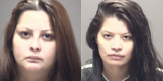 Lopez's mother, Rebecca Rivera, 34, (left) and her girlfriend, Dania Sarai Amezquita Gomez, 31,(right) were arrested and charged with tampering with evidence in connection with the boy's death.