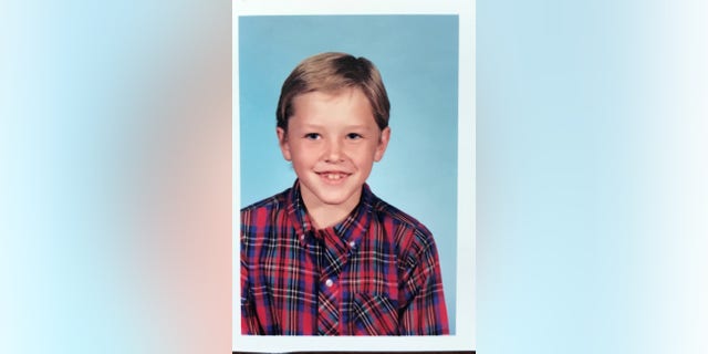 Joshua Rogers in the third grade.