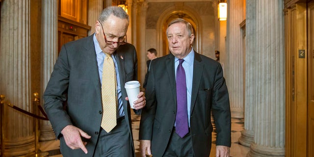 Sen. Chuck Schumer, D-NY, has accused Trump of trying to spike an immigration deal.